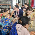 สมุทรปราการ ชุ่มฉ่ำ รดน้ำดำหัวผู้สูงอายุ เทศบาลเมืองเเพรกษาใหม่