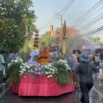 สมุทรปราการ อบต.น้ำผึ้งจัดงานวันสงกรานต์ชมขบวนแห่ธิดาช้างยิ่งใหญ่