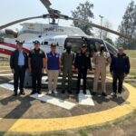 เฮลิคอปเตอร์ระดมดับไฟป่า “เอราวัณ” คุมเพลิงภูเขาสูงชัน เร่งลดควันกระทบนักท่องเที่ยวสงกรานต์