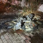 นครปฐม จยย.ไหม้ปริศนา พบเจ้าของแจ้ง”ระงับการใช้“ ตร.ควานหามือเผา