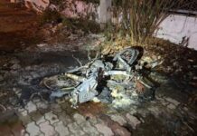 นครปฐม จยย.ไหม้ปริศนา พบเจ้าของแจ้ง”ระงับการใช้“ ตร.ควานหามือเผา