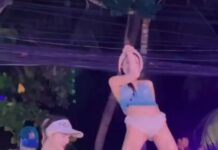 ฉาวสนั่นหาด! วัยรุ่นเต้นหลุดโลกถอดเสื้อโชว์กลางงานสงกรานต์บางเสร่ นทท. รุมวิจารณ์ยับ