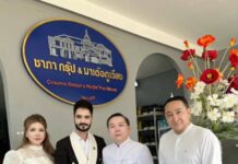 ผศ ดร.พนธ์พันธ์ เลิศจันทรางกูร ที่ปรึกษาอธิบดีกรมพัฒนาสังคมและสวัสดิการร่วมงานพิธีบวงสรวง ณ.บริษัทชาภากรุ๊ป แอนด์ มาเด้อภูเวียงจำกัด