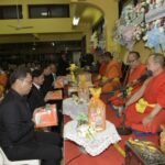 กรุงเทพฯ – พิธีสวดพระอภิธรรม “คุณพ่อจันทร์ นาเจริญ” บิดาขนส่งจังหวัดนนทบุรี