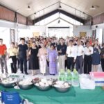 สมุทรปราการ กฟผ.โรงไฟฟ้าพระนครใต้ต้อนรับกลุ่มสตรีตำบลบางโปรง คณะวิทยากร และประชาชนในโครงการอบรมสตรีทำเผือกทอดเพื่อสุขภาพ