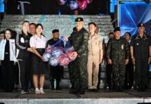 หนึ่งแผ่นดิน หนึ่งหัวใจ เพื่อทหารไทย” กองทัพภาคที่ 2 ส่งมอบความสุข สร้างขวัญกำลังใจให้กำลังพลและประชาชนชายแดน จ.บุรีรัมย์ .