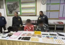 สองหนุ่มจีนเหิม ควงปืนปล้นร้านทองโคราช สืบ ตม.4 , แท็กทีม ภูธรภาค3 นครบาล รวบทันควัน