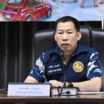 นนทบุรี-ลงพื้นที่ตรวจเยี่ยมจุดตรวจ 7 วันอันตราย หลังสรุปสถิติวันที่ 2 พบเสียชีวิตแล้ว 1 ราย กำชับเจ้าหน้าที่เข้มงวดวินัยจราจรช่วงสงกรานต์