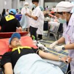 สมุทรปราการ ท่าอากาศยานสุวรรณภูมิ รวมพลังจิตอาสา บริจาคโลหิต–อวัยวะ ถวายเป็นพระราชกุศลแด่สมเด็จพระนางเจ้าสิริกิติ์ พระบรมราชินีนาถ พระบรมราชชนนีพันปีหลวง