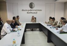 นนทบุรี – การประสานงานเพื่อหารือแนวทางการดำเนินโครงการของประธานรัฐสภาในพื้นที่จังหวัดนนทบุรี