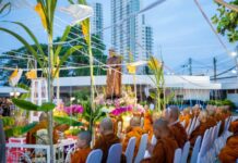 รพ.พัทยาปัทมคุณ จัดพิธีสมโภชรูปเหมือน หลวงปู่บัวเกตุ ครบ 92 ปี 72 พรรษา ผู้ว่าฯ ชลบุรี ประธาน