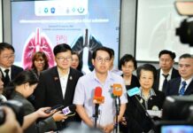 นนทบุรี-รมว.สาธารณสุข เปิดตัวแนวทางรักษาโรค EVALI ระดับประเทศ ยกระดับการวินิจฉัย เร่งป้องกันภัยเงียบจากบุหรี่ไฟฟ้า