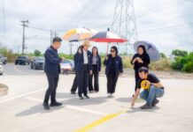 อบจ.ฉะเชิงเทรา เดินหน้าพัฒนาต่อเนื่อง! ตรวจรับงานสะพานข้ามคลองบางนาง เชื่อมท่าข้าม–เขาดิน สร้างเส้นทางแห่งโอกาสให้ประชาชน