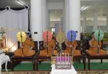 นนทบุรี – จัดพิธีถวายน้ำสรงพระศพและลงนามถวายอาลัยฯ