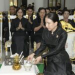นนทบุรี – จัดพิธีสวดพระอภิธรรมถวายพระกุศลแด่สมเด็จเจ้าฟ้าฯ กรมหลวงราชสาริณีสิริพัชร มหาวัชรราชธิดา ณ วัดบัวขวัญ พระอารามหลวง
