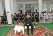 นนทบุรี – จัดพิธีสวดพระอภิธรรมถวายพระกุศลแด่สมเด็จเจ้าฟ้าฯ กรมหลวงราชสาริณีสิริพัชร มหาวัชรราชธิดา ณ วัดบัวขวัญ พระอารามหลวง