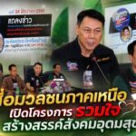 จ.เชียงราย สมาพันธ์เครือข่ายสื่อมวลชนภาคเหนือ เปิดโครงการร่วมใจ สร้างสรรค์