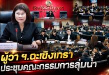ผู้ว่าฯ ฉะเชิงเทรา ประชุมคณะกรรมการลุ่มน้ำบางปะกง เดินหน้าบริหารจัดการน้ำอย่างเป็นระบบ เตรียมพร้อมรับฤดูฝน ควบคู่วางแผนสำรองน้ำฤดูแล้ง สร้างความมั่นคงด้านทรัพยากรน้ำอย่างยั่งยืน