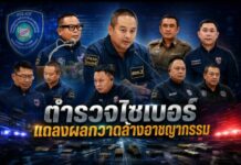 ตำรวจไซเบอร์แถลงผลกวาดล้างอาชญากรรมออนไลน์ทั่วภาคใต้ ทลายแก๊งหลอกลงทุนหุ้นปลอมเสียหาย 7.6 ล้าน ลุยจับเว็บพนันเงินหมุนเวียนกว่า 700 ล้าน ยึดปืน-ปราบหนี้นอกระบบ