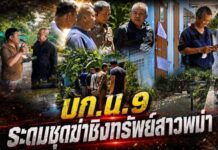 บก.น.9 ระดมชุดสืบสวนไล่ล่ามือมีดฆ่าชิงทรัพย์สาวพม่าโรงงานเย็บผ้าหมกห้องเช่าย่านซอยอนามัยงามเจริญ พบคนร้าย “เหมือนนกรู้เหยื่อเงินเดือนออก”