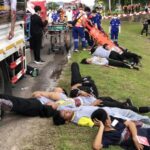 มุกดาหาร ซ้อมใหญ่! เปิดศูนย์บัญชาการเหตุการณ์ จำลองสถานการณ์ “อุบัติเหตุหมู่ขนาดใหญ่” ยกระดับการกู้ชีพ-กู้ภัยเสมือนจริง