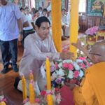เทศบาลเมืองศรีราชาจัดโครงการส่งเสริมพระพุทธศาสนา เนื่องในวันเข้าพรรษา จัดริ้วขบวนแห่เทียนพรรษาอย่างสวยงาม