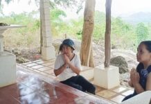 ขนลุกซู่! ชาวบ้านแห่แก้บน “แม่ตะเคียนสองพี่น้อง”