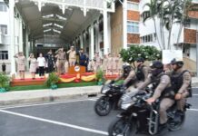 จังหวัดนนทบุรี จัดพิธีปล่อยแถว “Operation 90 Days”