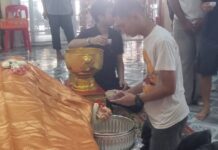 ศพถึงวัดแล้วครูขนุน” ครูภาษาไทย