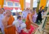 นนทบุรี ริ้วขบวนเจ้าหน้าที่เคลื่อนร่าง นายกเด