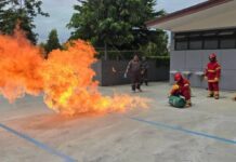 เทศบาลบางละมุงซ้อมแผนอัคคีภัยในสถานศึกษา เสริมทักษะครู–นักเรียน รับมือเหตุฉุกเฉิน
