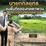 นายกกลยุทธ ลงพื้นที่คลองทดตาพวง รับฟังปัญหาผักตบชวาและวัชพืช