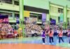 ประธานคณะกรรมการสถานศึกษาขั้นพื้นฐาน โรงเรียนราชินีบูรณะเป็นประธานกล่าวเปิดงานพิธีเปิดการแข่งขันกีฬาภายใน “ราชาวดีเกมส์”