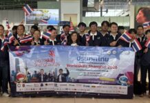 สมุทรปราการ 19969 เยาวชนไทย 27 คนบินลัดฟ้าร่วมแข่งขัน WorldSkills Shanghai 2026 หวังคว้าเหรียญรางวัลฝากชาวไทย