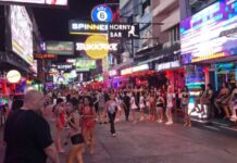 นายกเบียร์” จัดเต็มรับทัพเรือสหรัฐฯ 5,000 นาย พัทยาคึกคักคืนที่ 2 เปิดไฟ PATTAYA CITY ประดับธงไทย–สหรัฐฯ