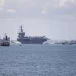 ปิดฉากภารกิจเยือนไทย กำลังพลสหรัฐฯ 5,000 นายกลับขึ้น “USS Abraham Lincoln” นักท่องเที่ยวแห่รอชมเรืออำลาแหลมฉบัง