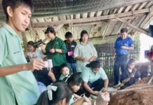 โครงการอบรมการผลิต “ก้อนเชื้อเห็ดและการแปรรูปเห็ด” โดยนักเรียนสโมสรอินเทอร์แรคท์ โรงเรียนกำแพงแสนวิทยา และชมรมเห็ดมหาวิทยาลัยเกษตรศาสตร์กำแพงแสน