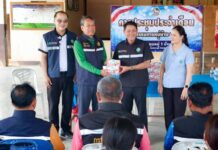 วันที่ 5 ตุลาคม 2569 นายแพทย์ธีรพจน์ ฟักน้อย นายแพทย์สาธารณสุขจังหวัดกาญจนบุรี มอบหมายให้ กลุ่มภารกิจด้านอนามัยสิ่งแวดล้อม (SEhRT)