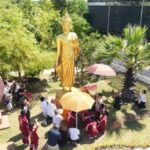 สองพิธีสำคัญแห่งศรัทธา สมเด็จพระมหาธีราจารย์–หลวงปู่ศิลา ร่วมเบิกเนตรพระศรีอริยเมตไตรยฯ อีกหนึ่งพิธีหลวงปู่ศิลาเมตตาเบิกเนตรพระพุทธรูปในสวนไม้พุทธประวัติ เสริมสิริมงคลพืชสวนโลกอุดรฯ