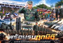 พร้อมรบทุกมิติ” ผบ.สอ.รฝ. ตรวจความพร้อมรบกำลังพล ระบบอาวุธยุทโธปกรณ์ ย้ำองค์บุคคล องค์วัตถุ และองค์ยุทธวิธี ต้องพร้อมขับเคลื่อนภารกิจทันที