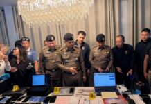 พล.ต.ท.นพศิลป์“ นำกำลัง ตม. แกะรอยเครือข่ายคอลเซ็นเตอร์ – เว็บพนันออนไลน์รายใหญ่ของจีน