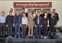 ตำรวจเมืองกาญจน์จัดพิธีวันตำรวจ 2569 ผบก.นำข้า ราชการตำรวจร่วมทำบุญอุทิศส่วนกุศลแด่ผู้เสียสละในหน้าที่