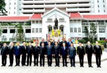 สมาคมตำรวจร่วมรำลึกพระเกียรติ ร.4 วางพวงมาลาเนื่องในวันสถาปนาสำนักงานตำรวจแห่งชาติ 17 ตุลาคม ย้ำภารกิจพิทักษ์สันติราษฎร์ ยืนหยัดเคียงข้างประชาชน