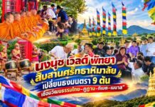 นงนุช เวิลด์ พัทยา สืบสานศรัทธาหิมาลัย เปลี่ยนธงมนตรา 9 ต้น เชื่อมวัฒนธรรมไทย–ภูฏาน–ทิเบต–เนปาล
